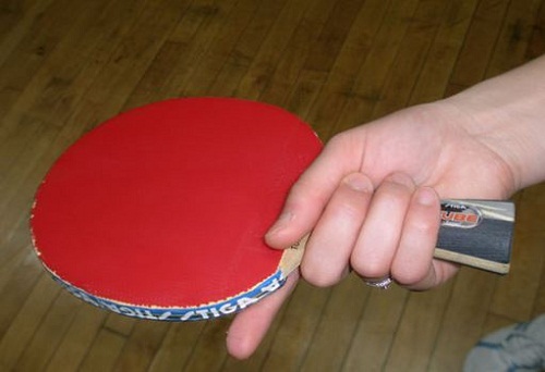 phương pháp cầm vợt bóng bàn